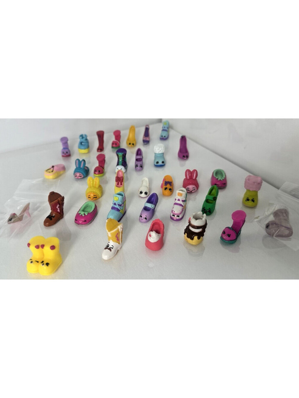 Shopkins Shoppies Shoe Lot 35 Pieces Jessicake Doll Replacement Accessories